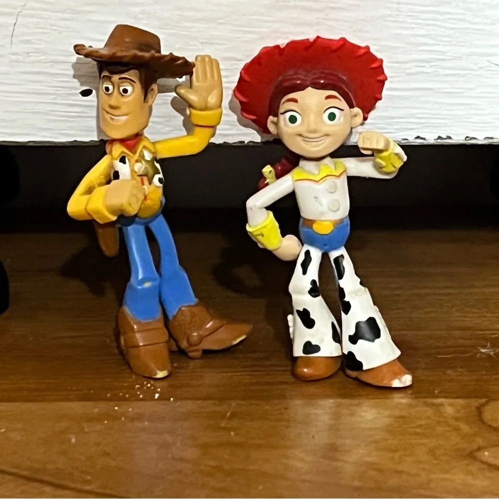 Pixar Toy Story PVC Figures Woody‎ & Jessie 3